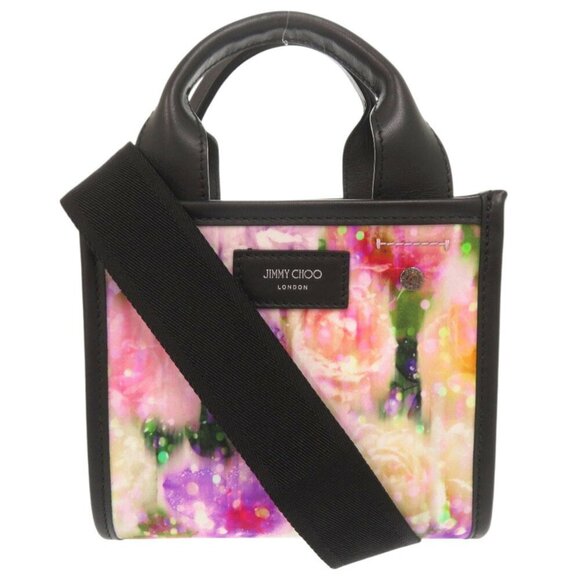 JIMMY CHOO Pink Leather Shoulder Bag - Picture 1 of 11